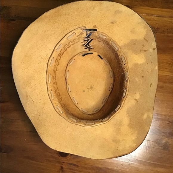 LEATHER COWBOY HAT - Picture 11 of 12